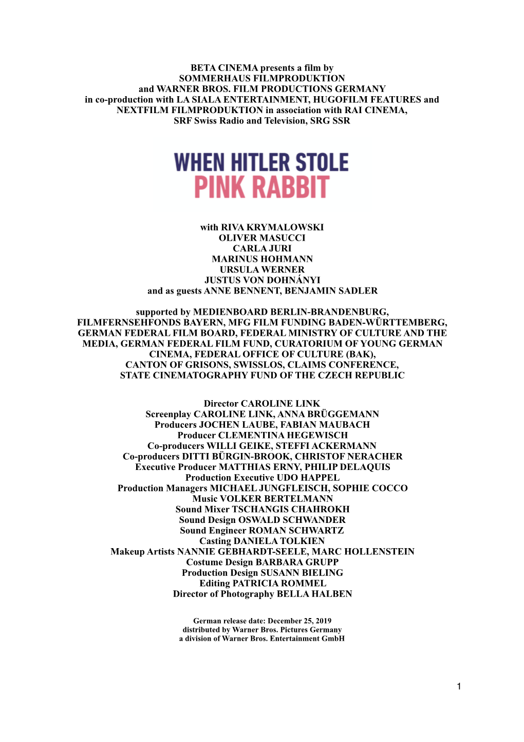 When Hitler Stole Pink Rabbit Press Notes (2).Pages