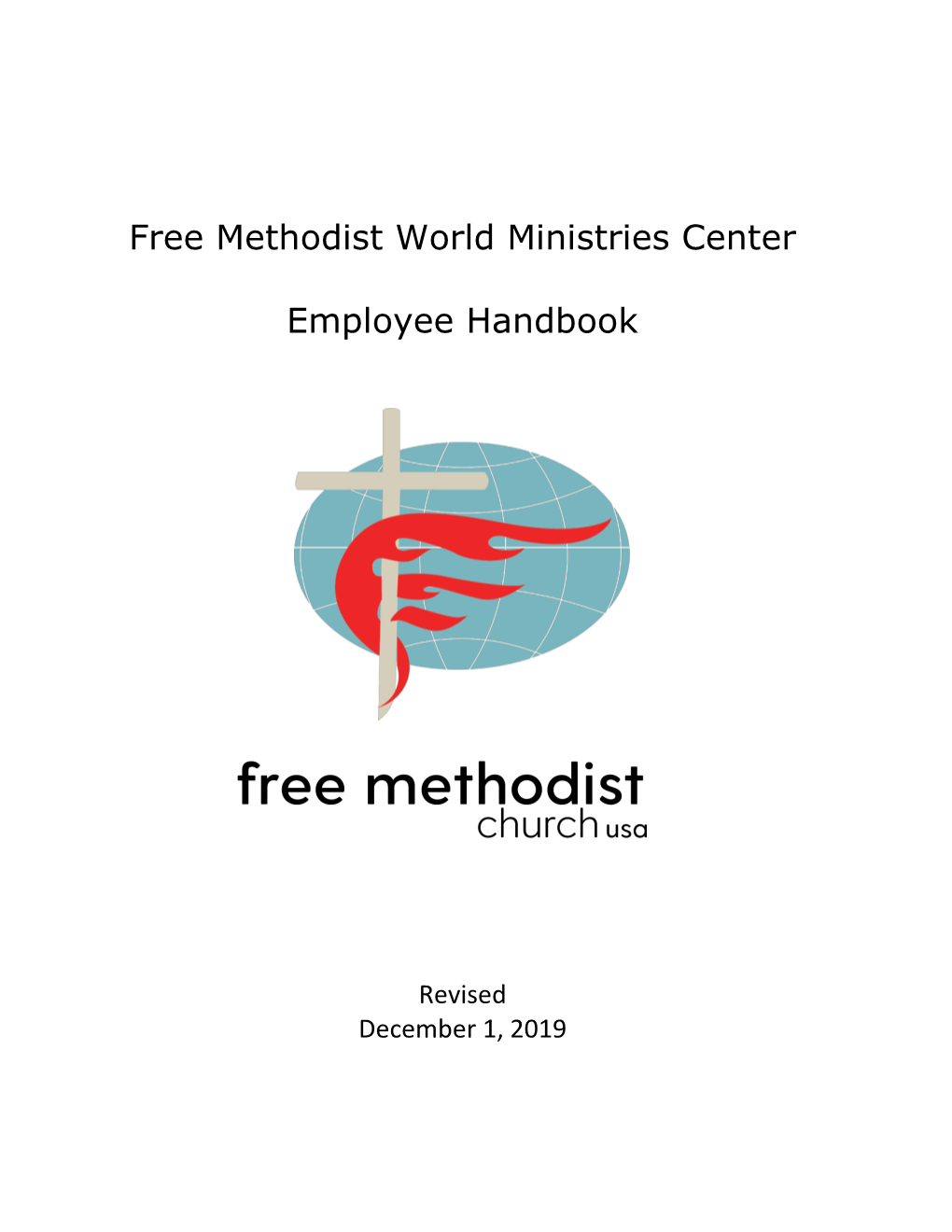 Free Methodist World Ministries Center Employee Handbook
