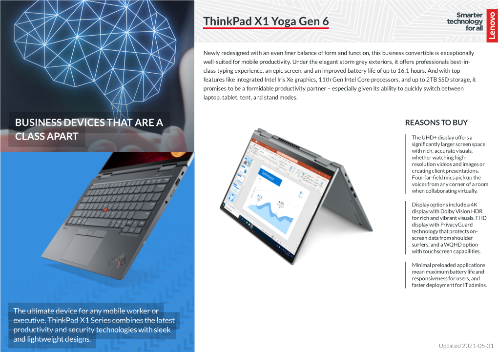 Thinkpad X1 Yoga Gen 6