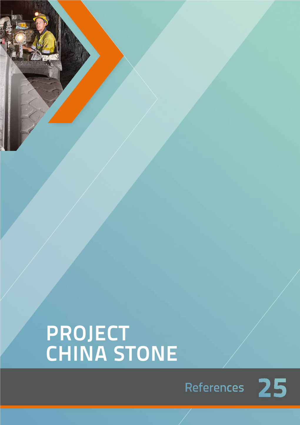 Project China Stone EIS – References