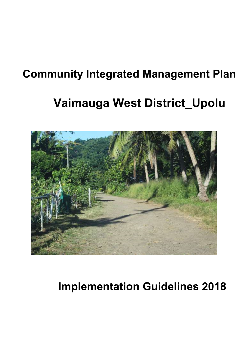 Vaimauga West District Upolu