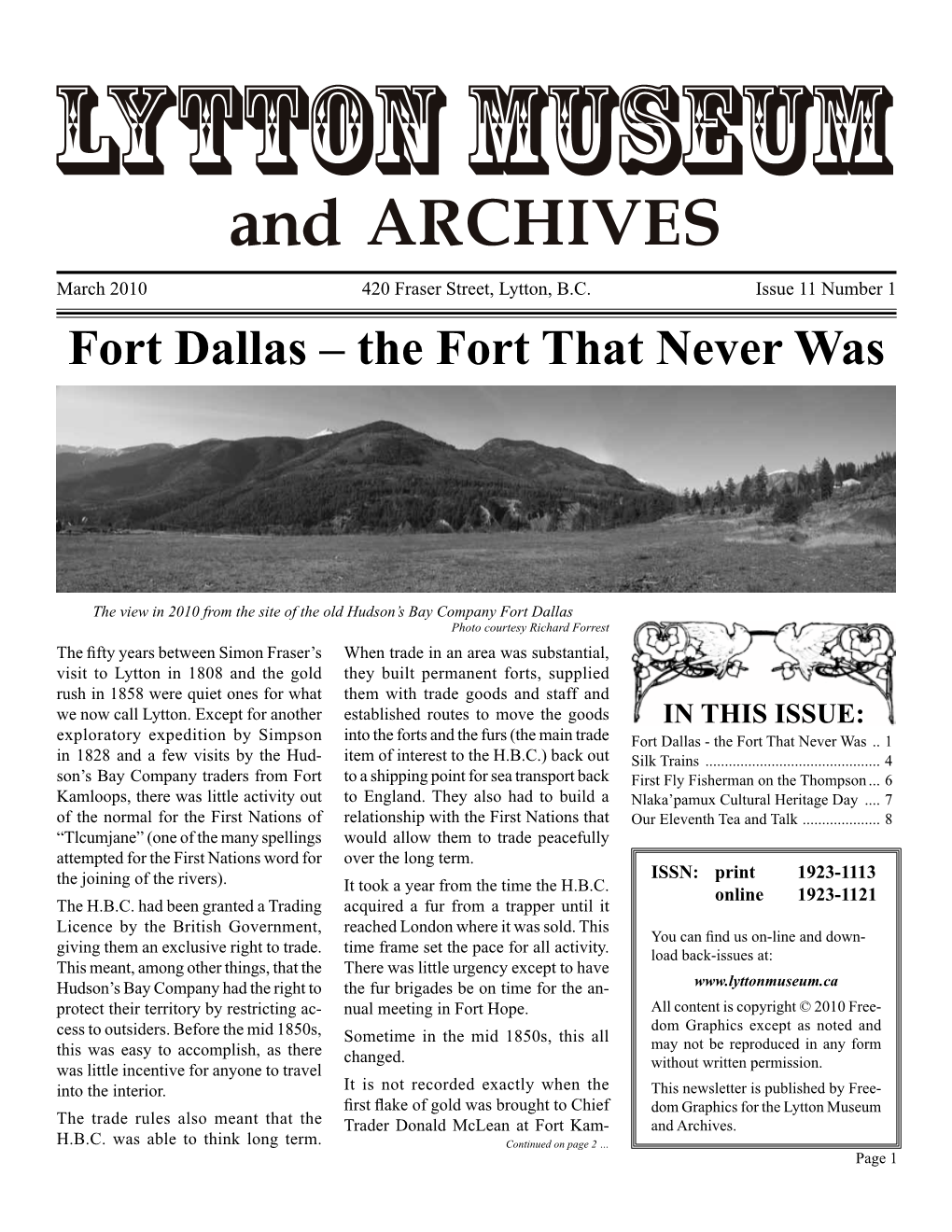 Fort Dallas – the Fort That Never Was