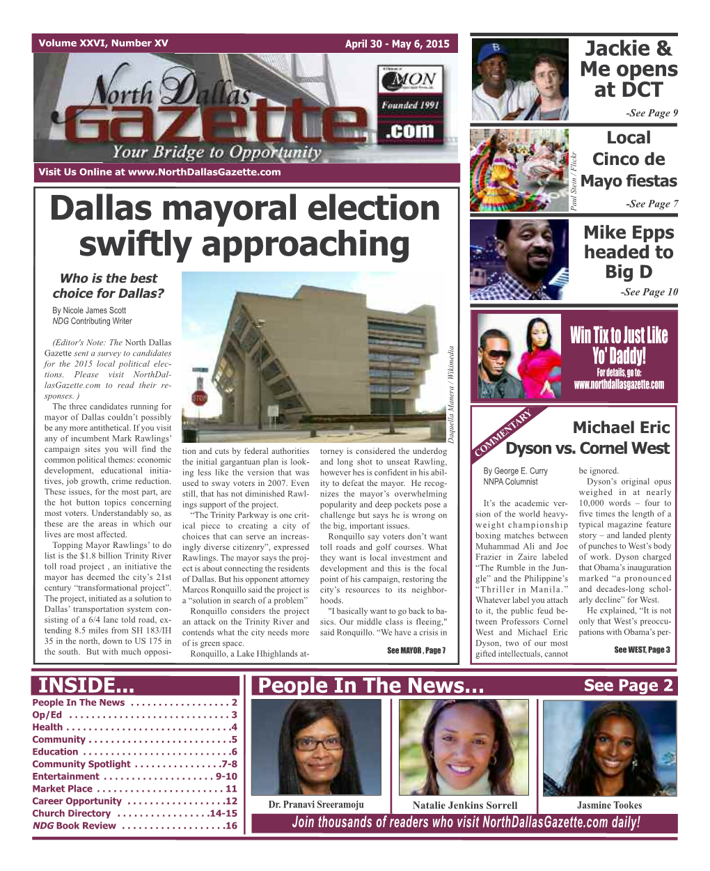 Dallas Mayoral Election Swiftly Approaching