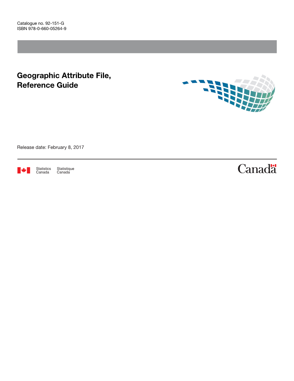 Geographic Attribute File, Reference Guide