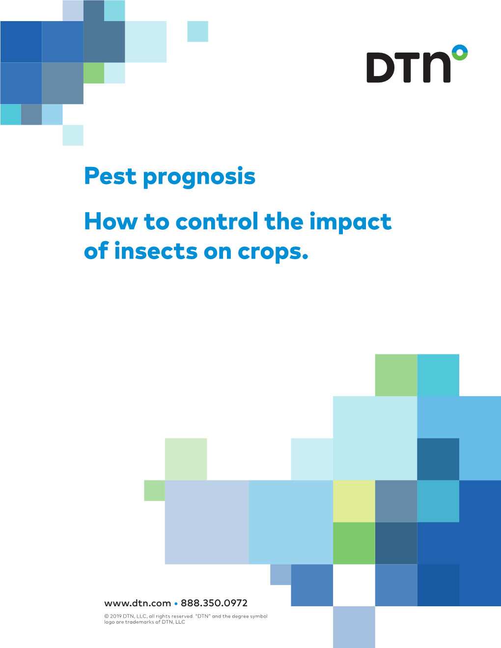 Pest Prognosis How to Control the Impact of Insects on Crops