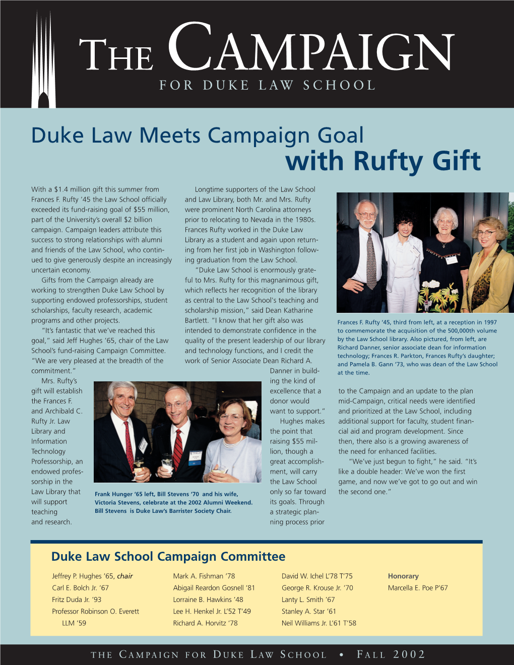 The Campaign for Duke Law School