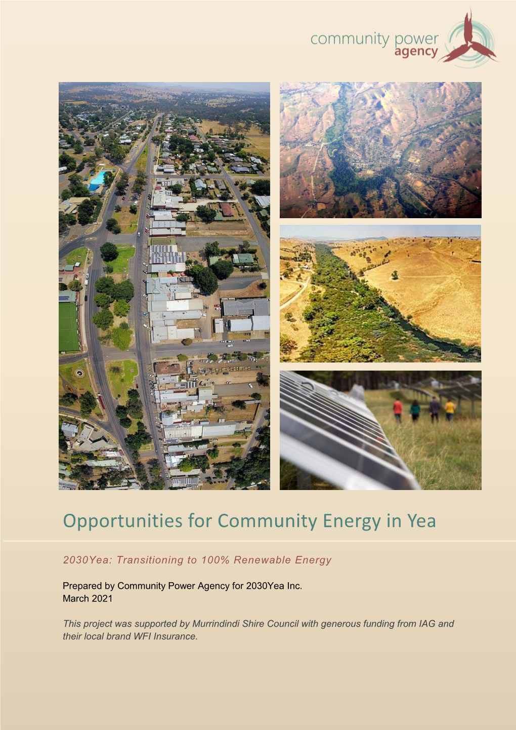 Opportunities for Community Energy in Yea