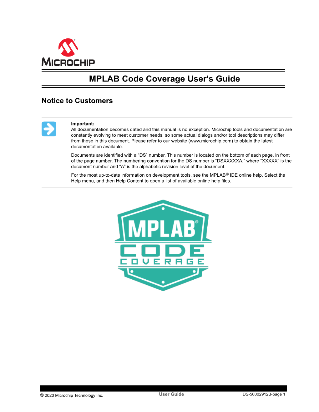 MPLAB Code Coverage User Guide