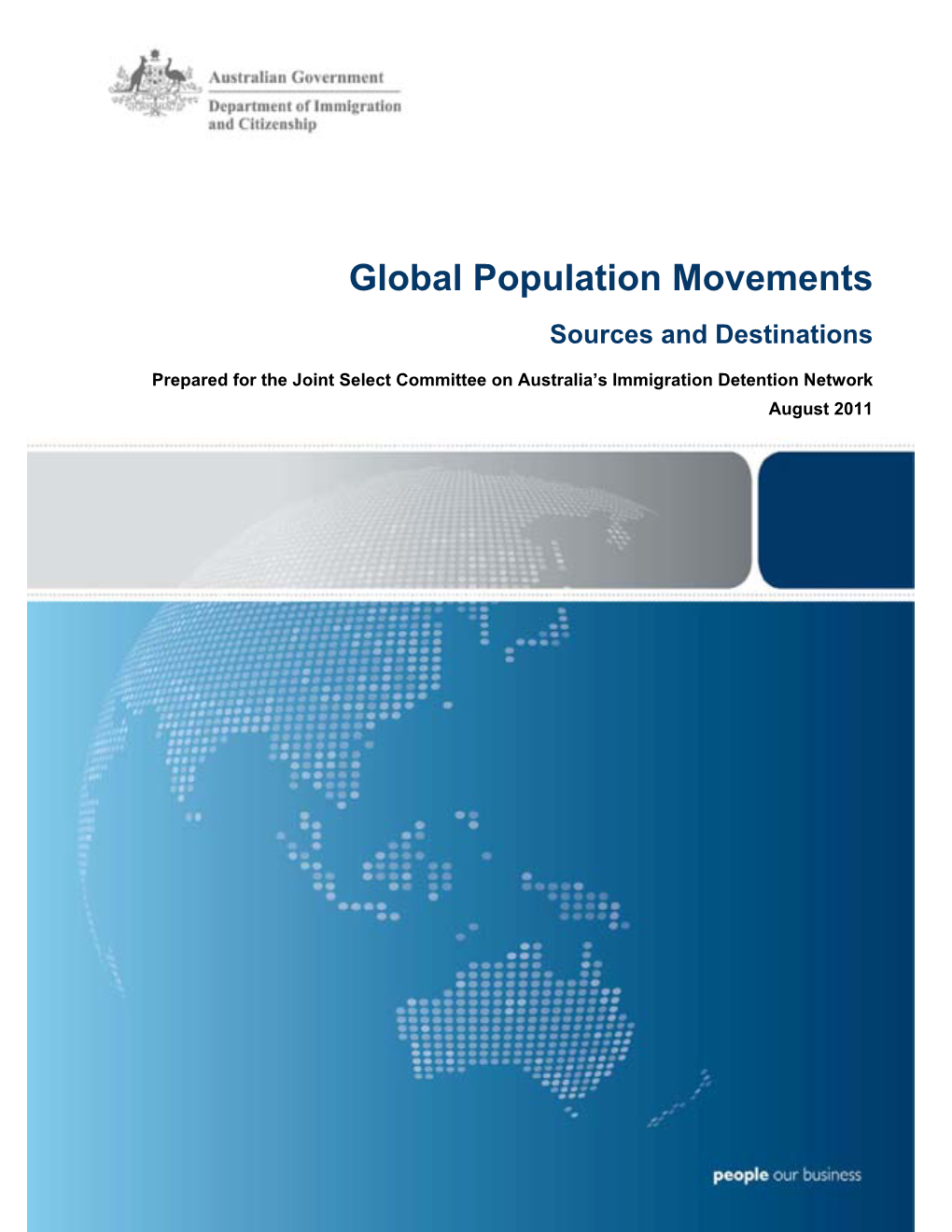 Global Population Movements Sources and Destinations