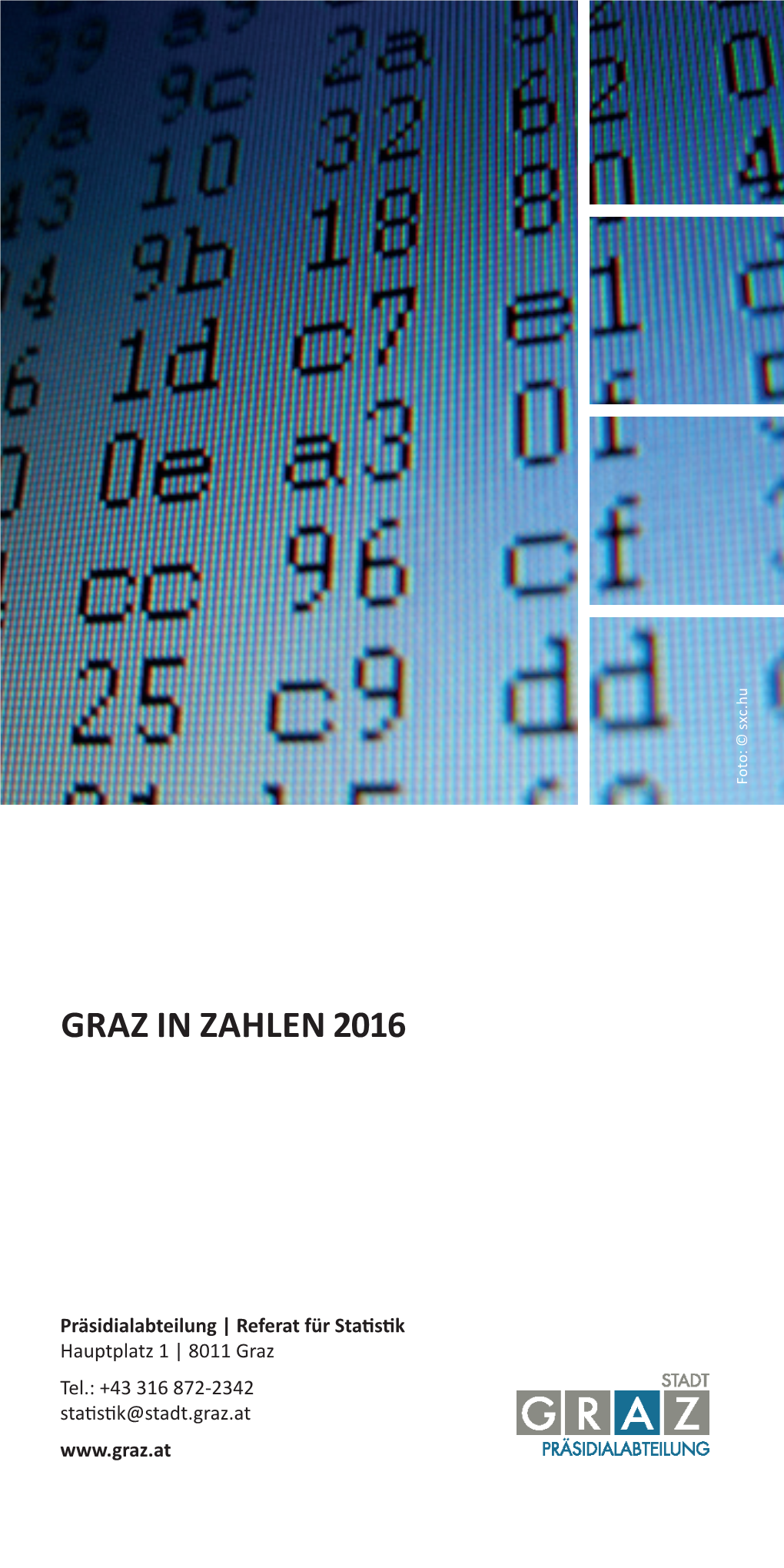 Graz in Zahlen 2016