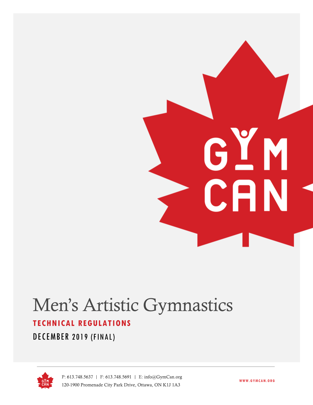 Men's Artistic Gymnastics