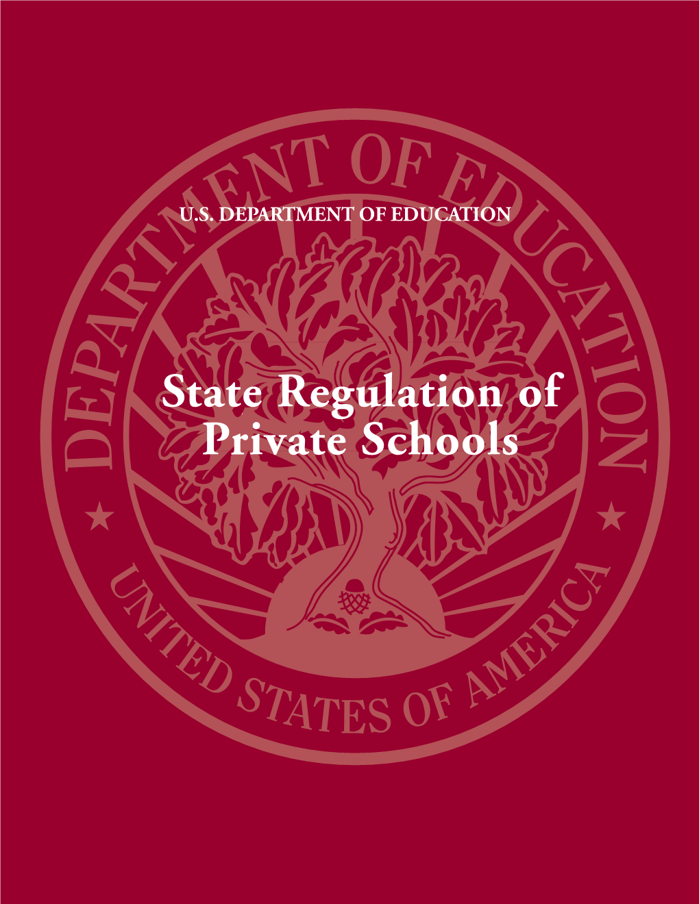 State Regulations of Private Schools (PDF)