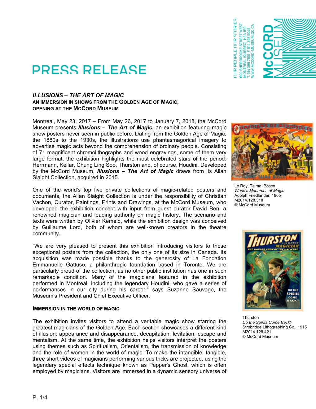 Press Release