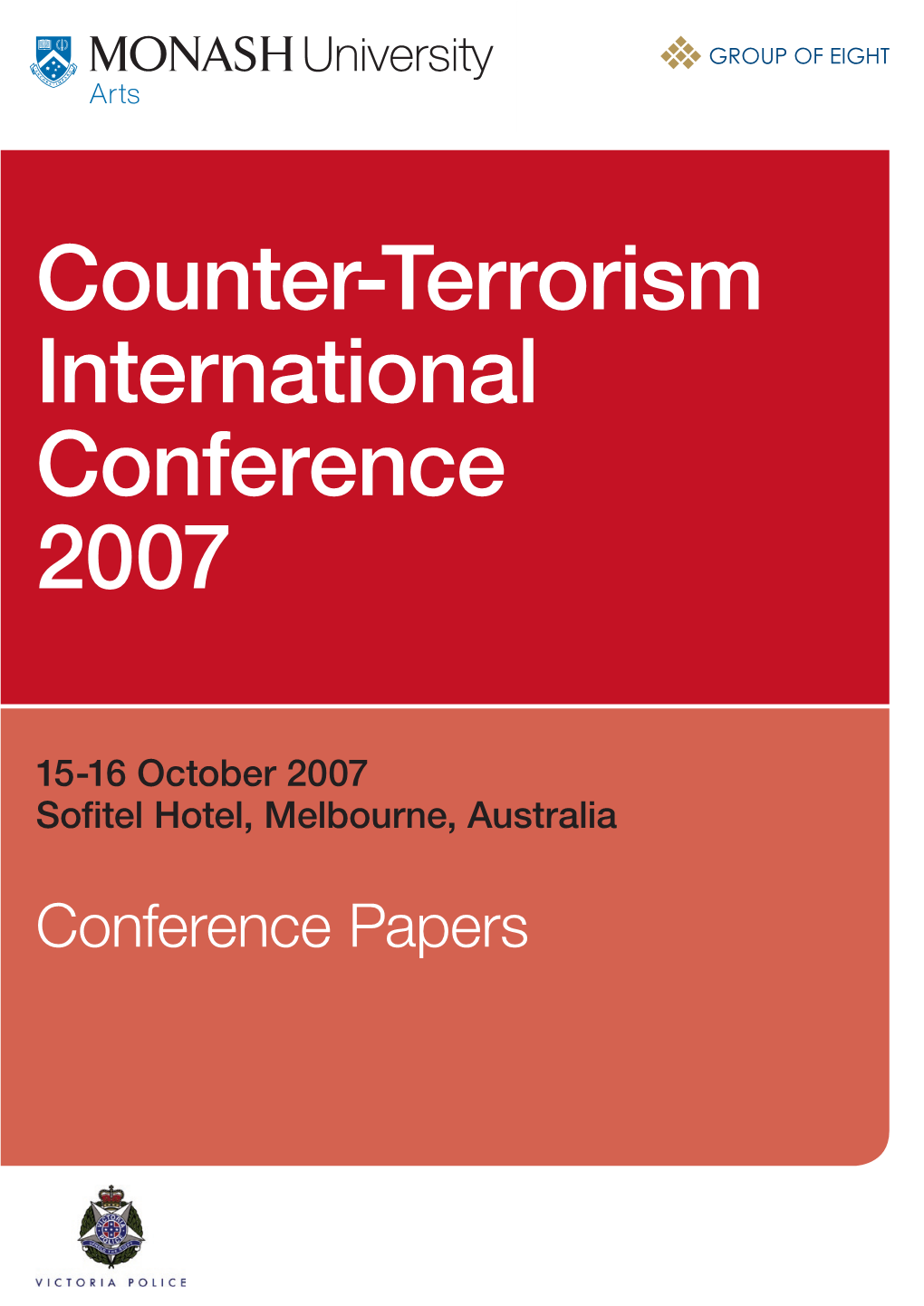Counter-Terrorism International Conference 2007