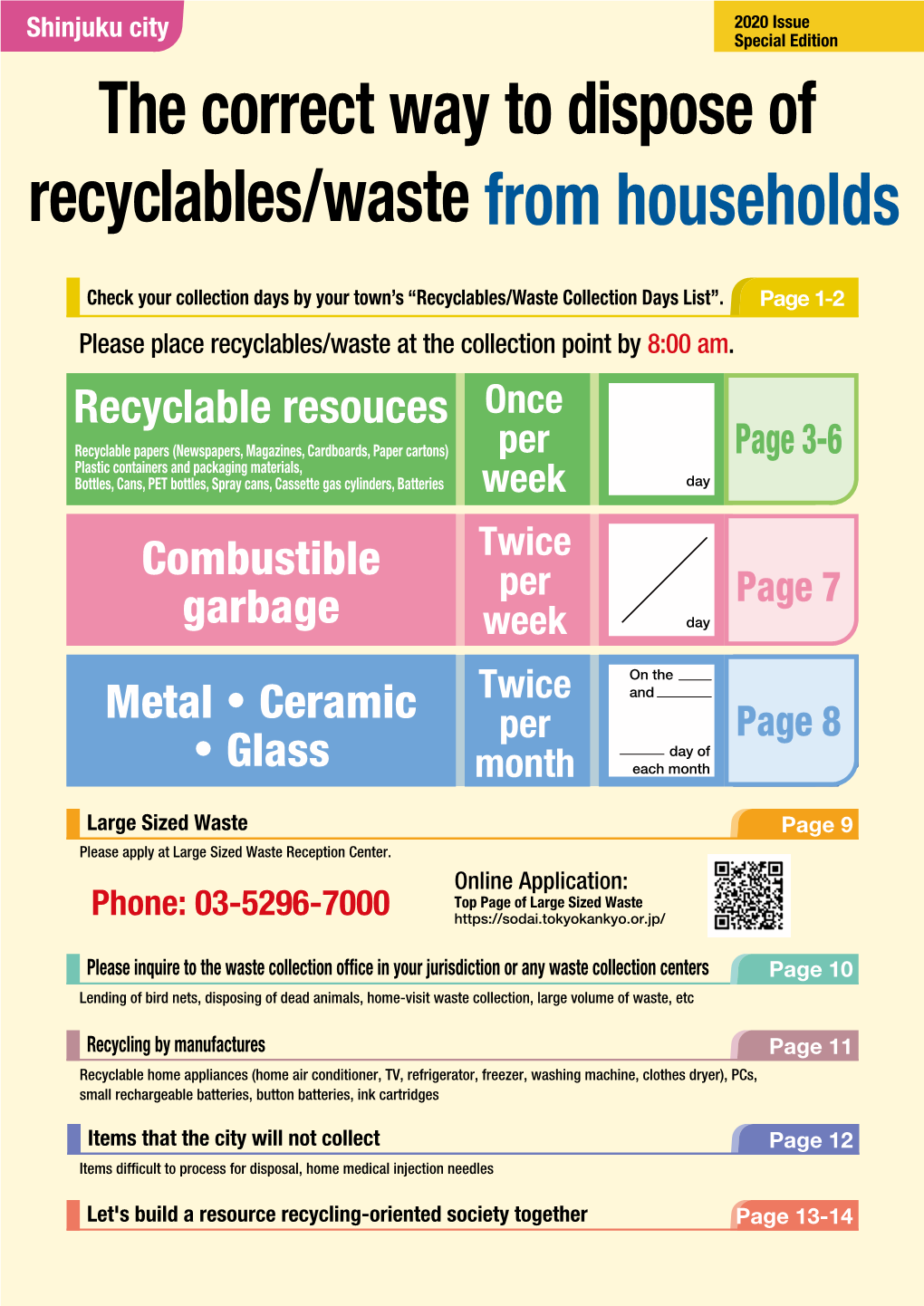 The Correct Way to Dispose of Recyclables/Waste from Households