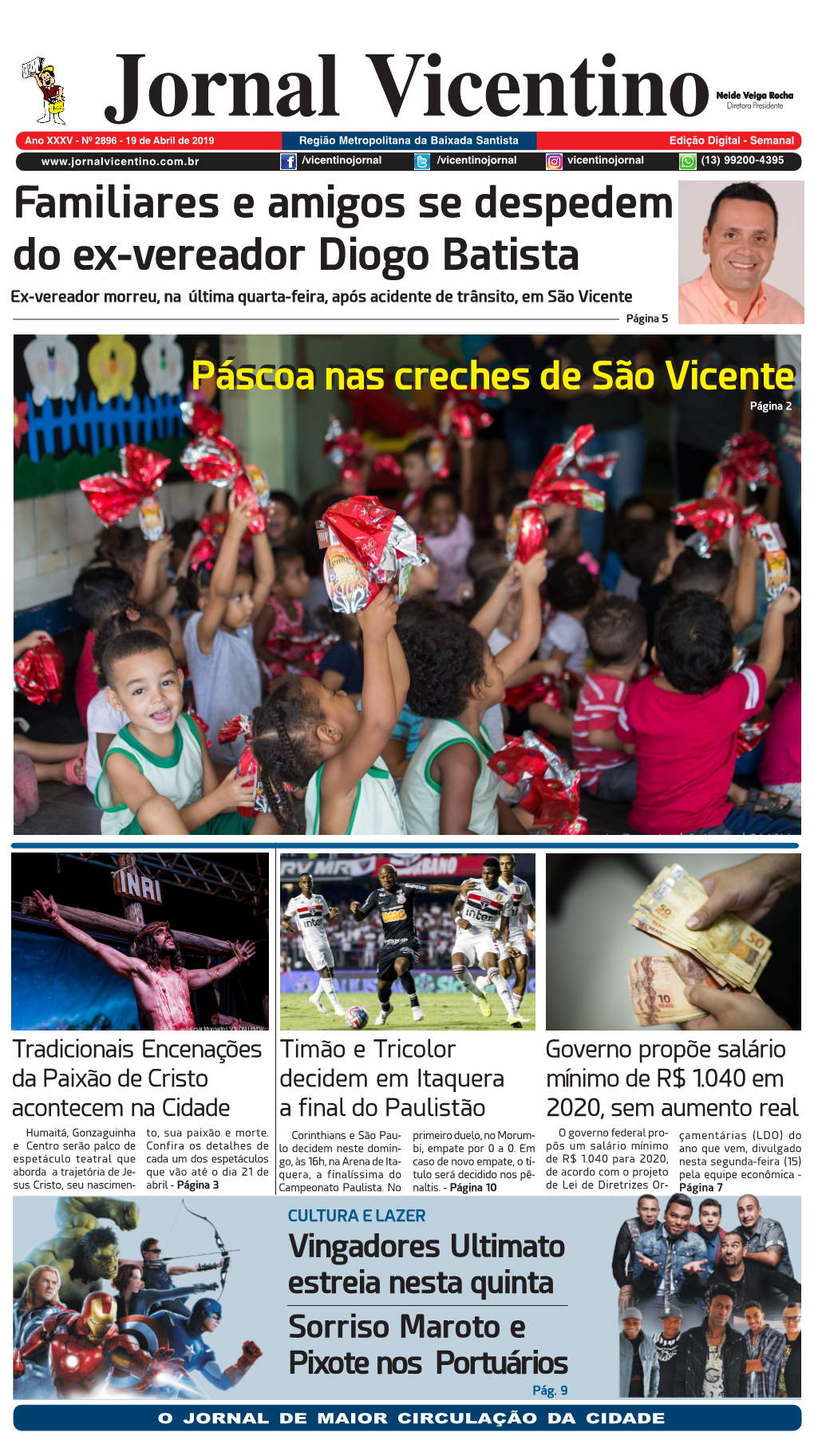 Jornal Vicentino 19.04.2019