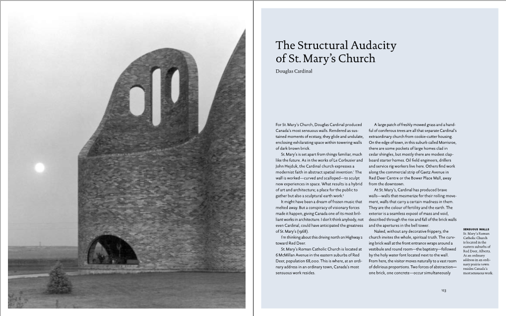 The Structural Audacity of St. Mary's Church