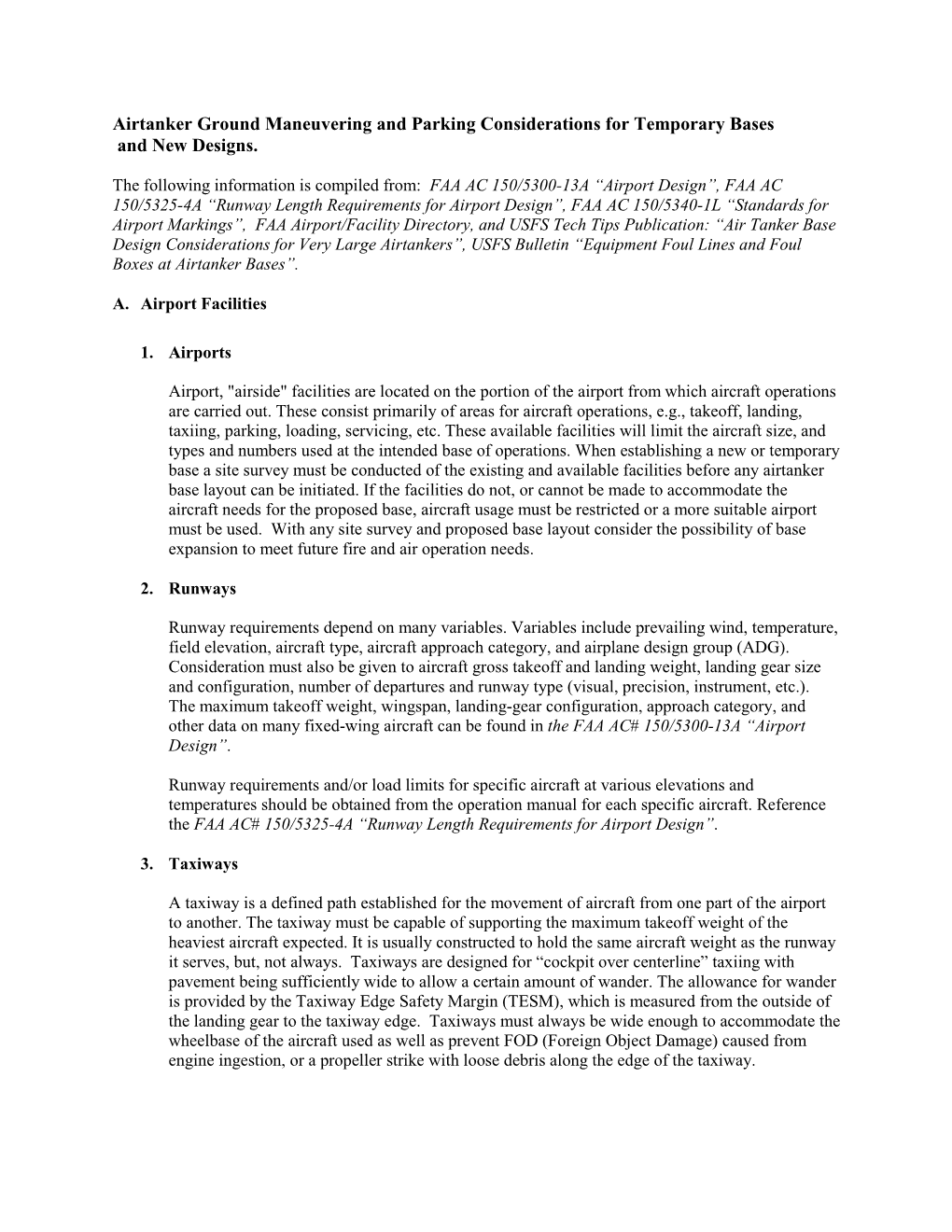 ATB Airport Ramp Considerations Update 2019