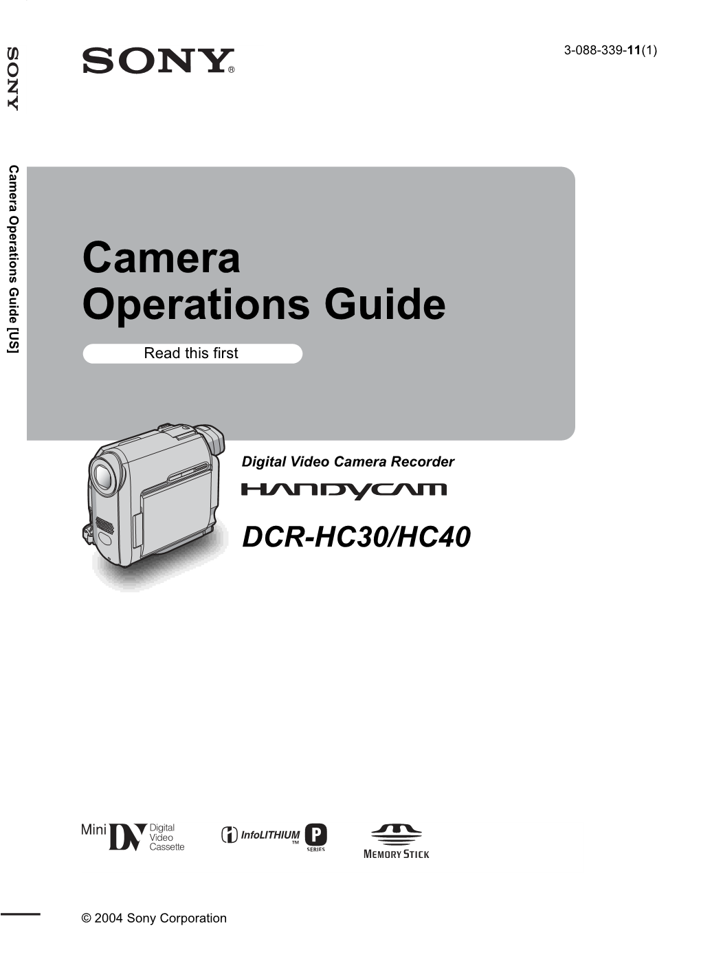 Camera Operations Guide