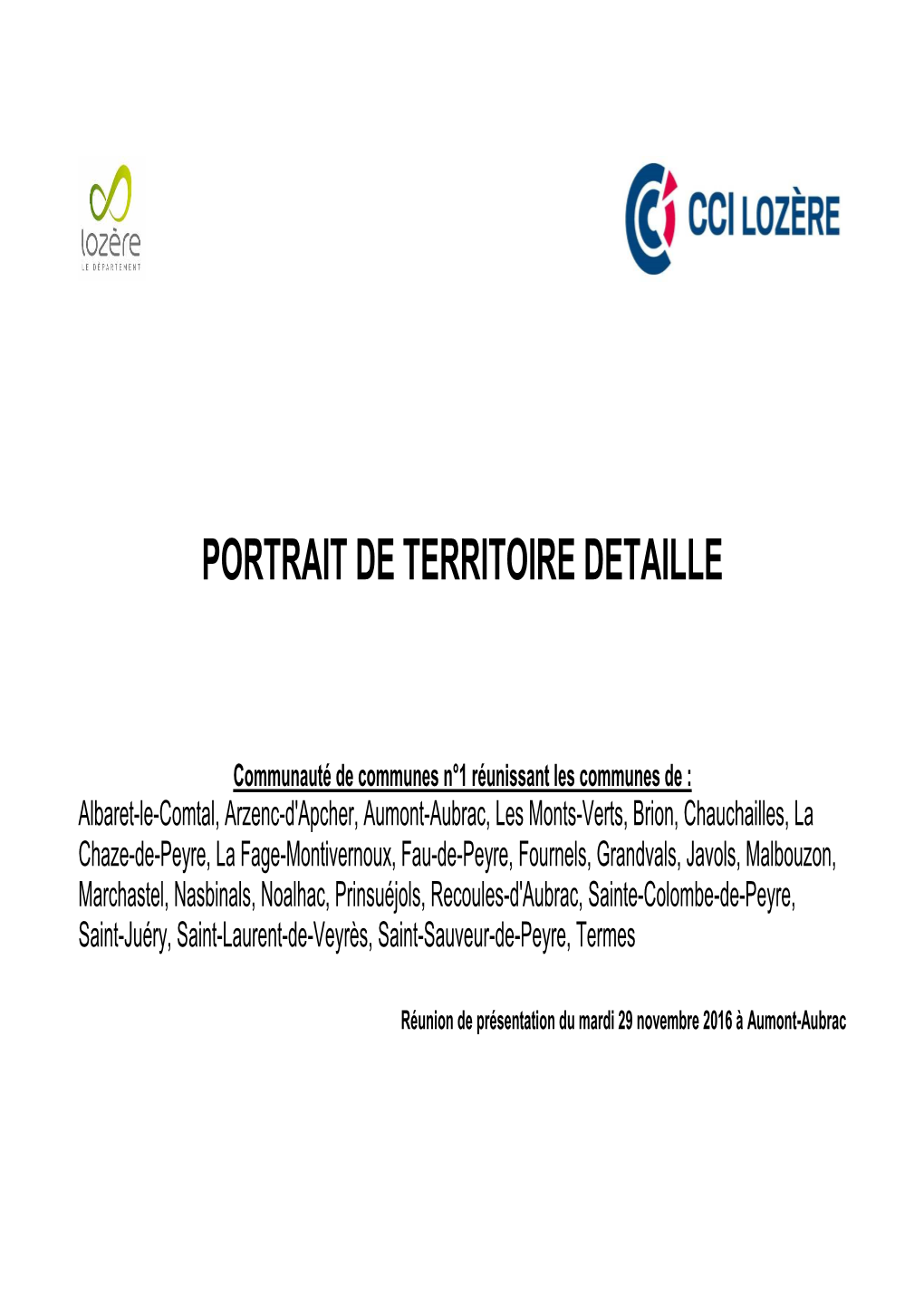 Portait Territoire Comcom