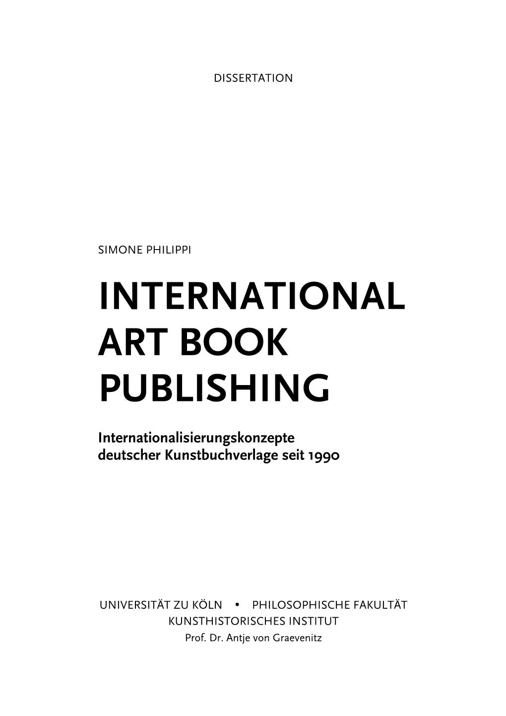 International Art Book Publishing