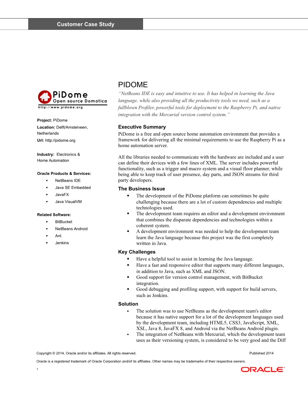 Customer Case Study (PDF)