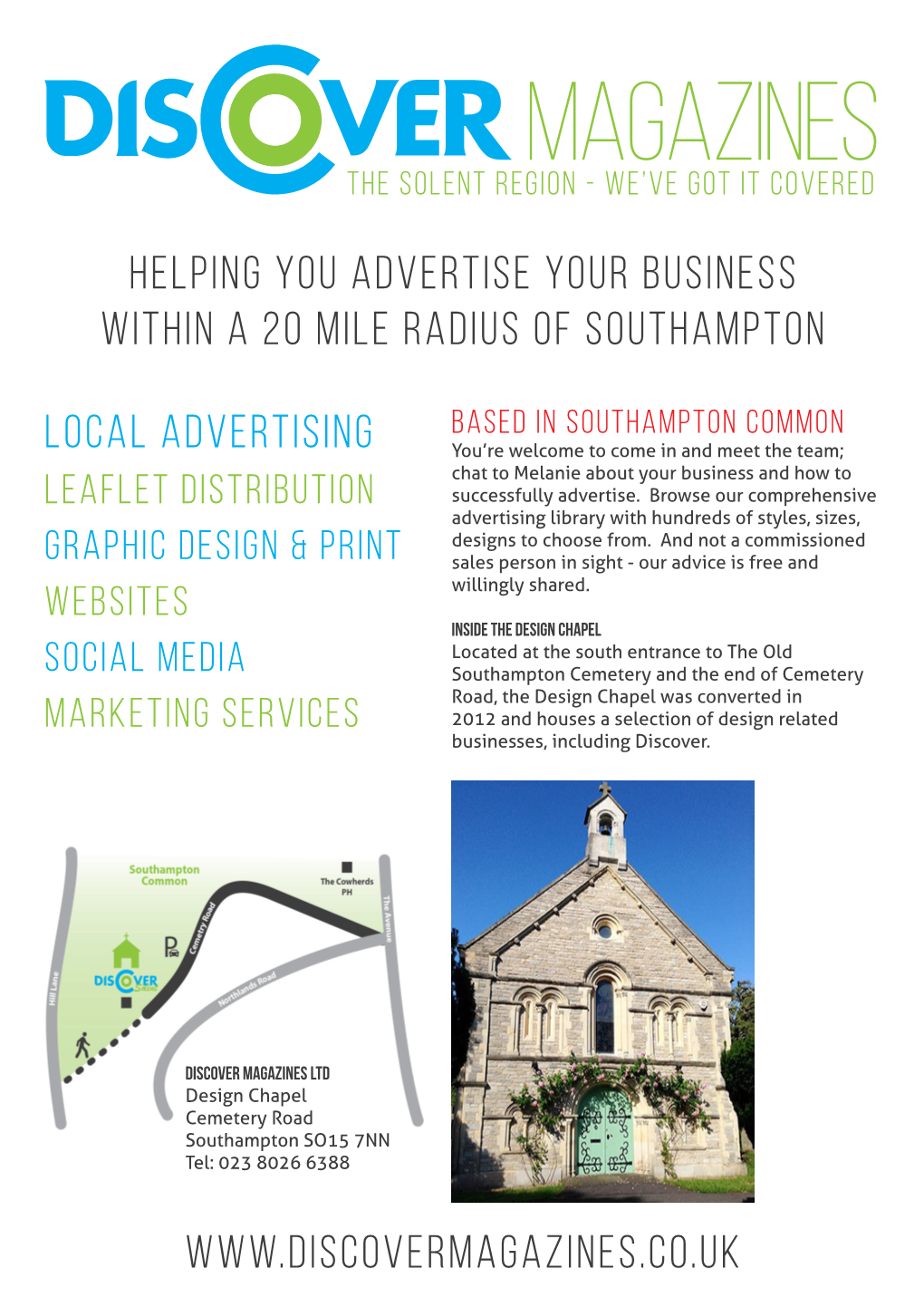 LOCAL Advertising HELPING YOU ADVERTISE YOUR BUSINESS