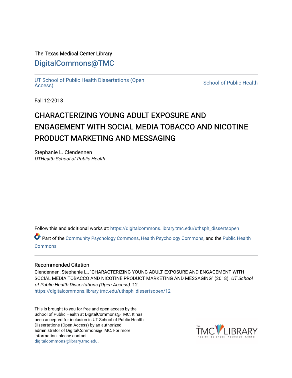 Characterizing Young Adult Exposure and Engagement with Social Media Tobacco and Nicotine Product Marketing and Messaging