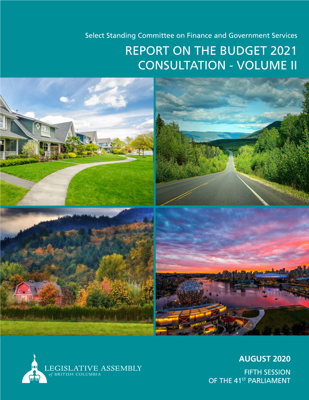 Report on the Budget 2021 Consultation - Volume Ii