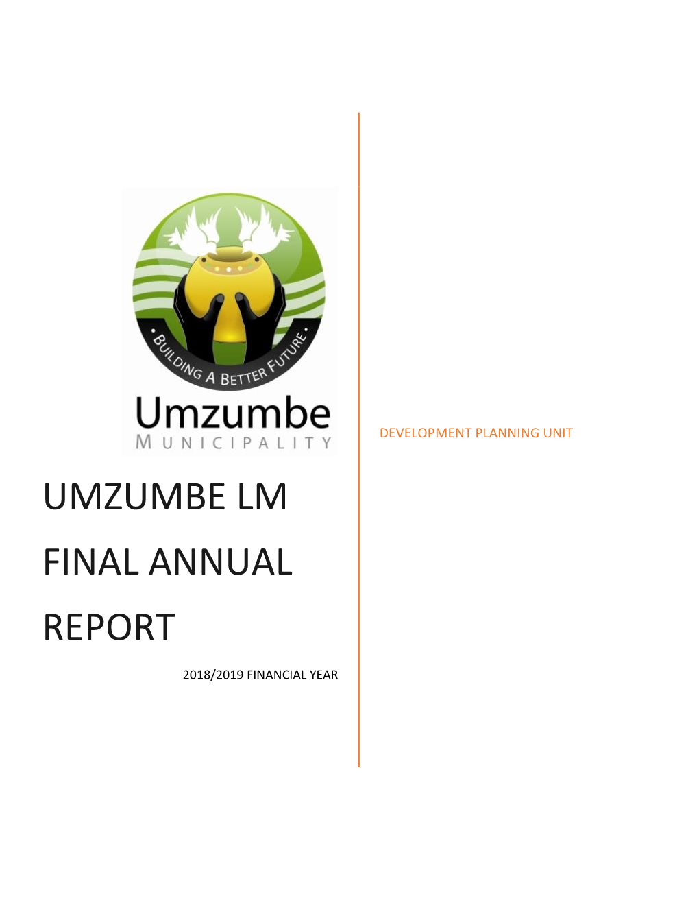 Umzumbe Lm Final Annual Report
