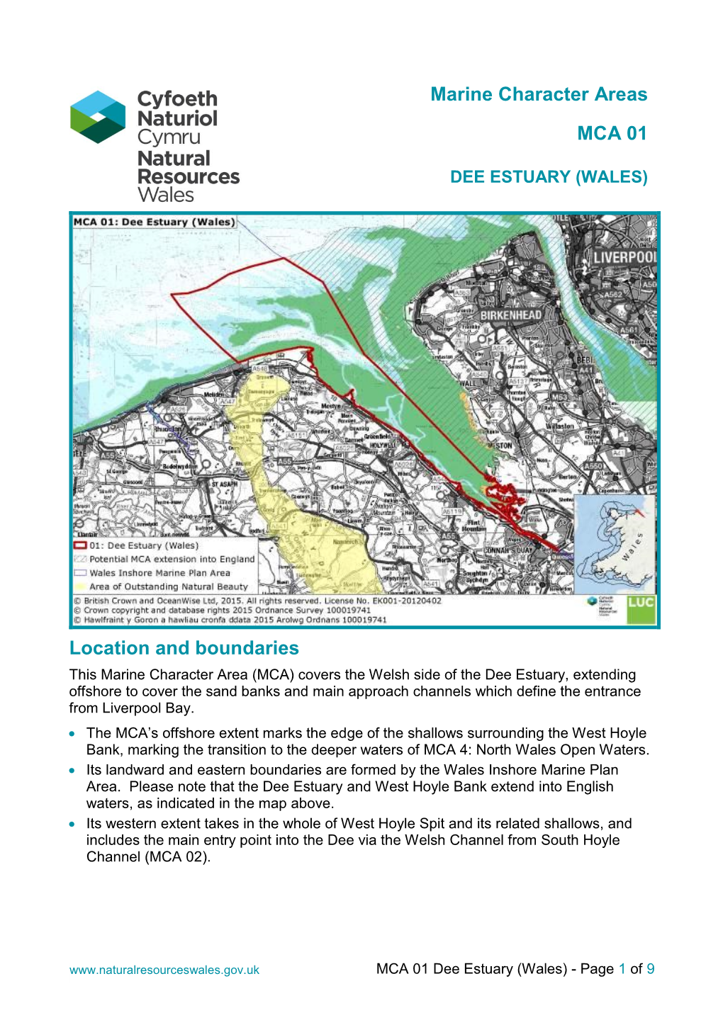 MCA 01 Dee Estuary (Wales) - Page 1 of 9