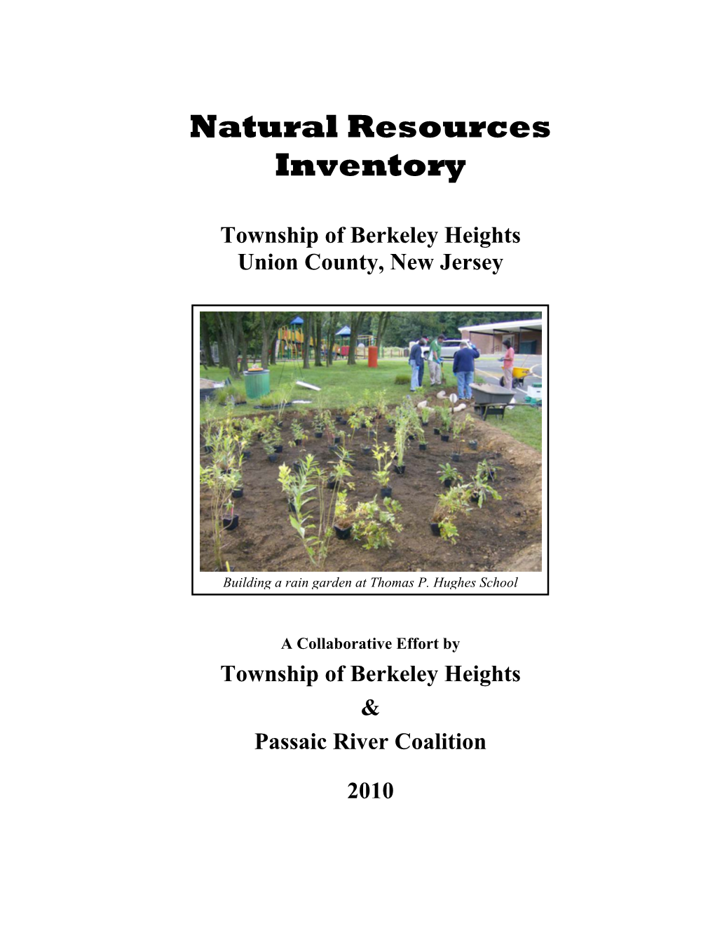 Natural Resources Inventory