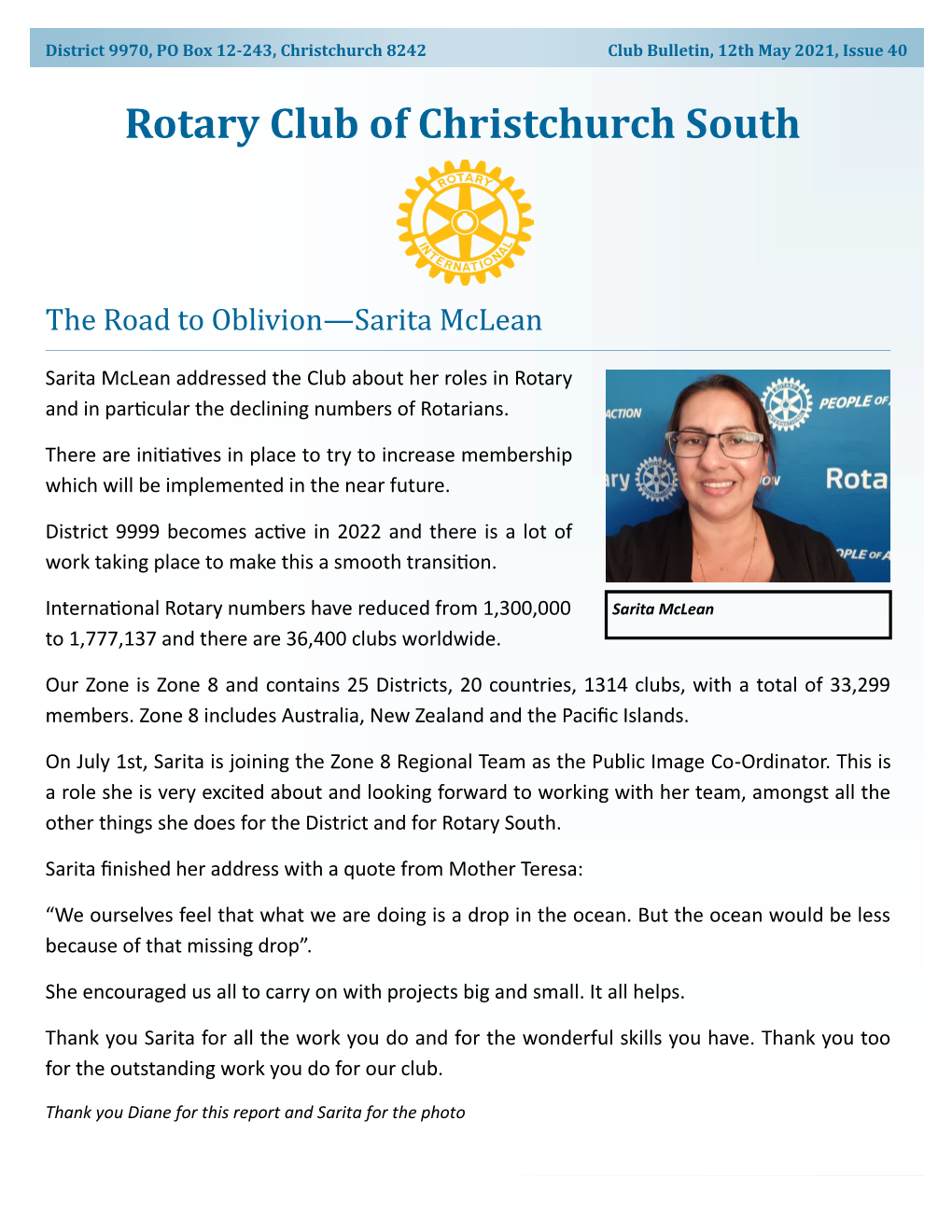 Rotary Club of Christchurch South