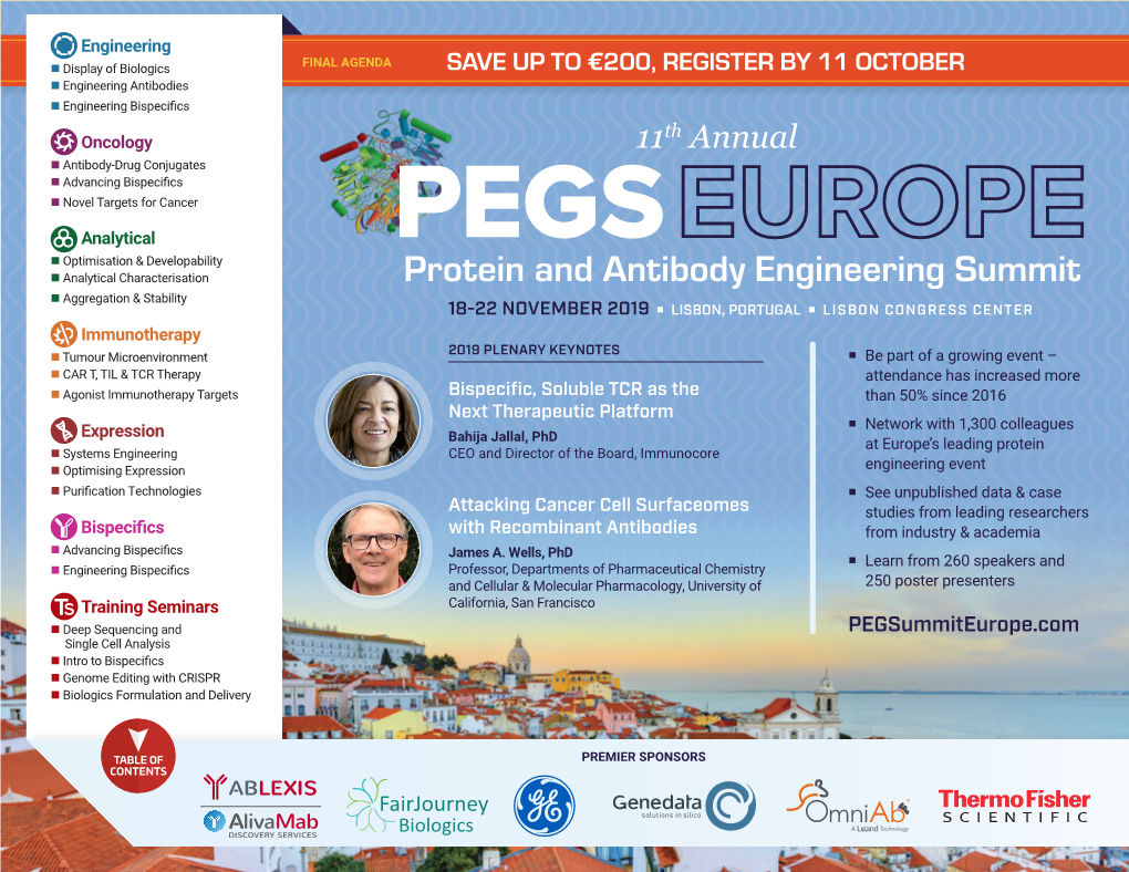 Protein and Antibody Engineering Summit