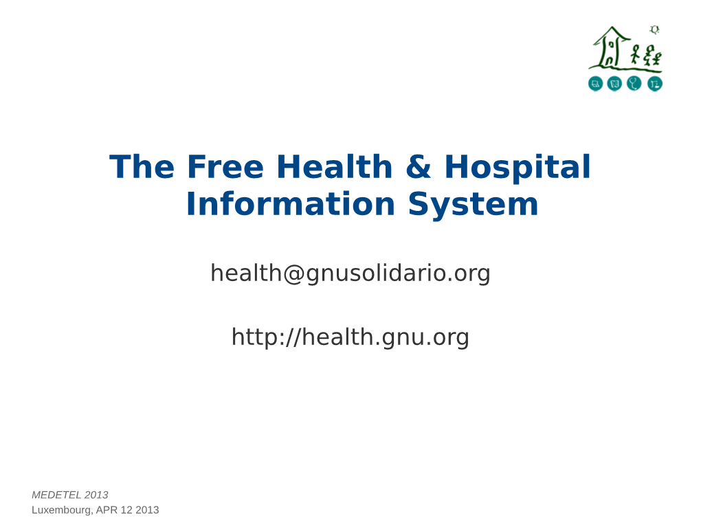 The Free Health & Hospital Information System