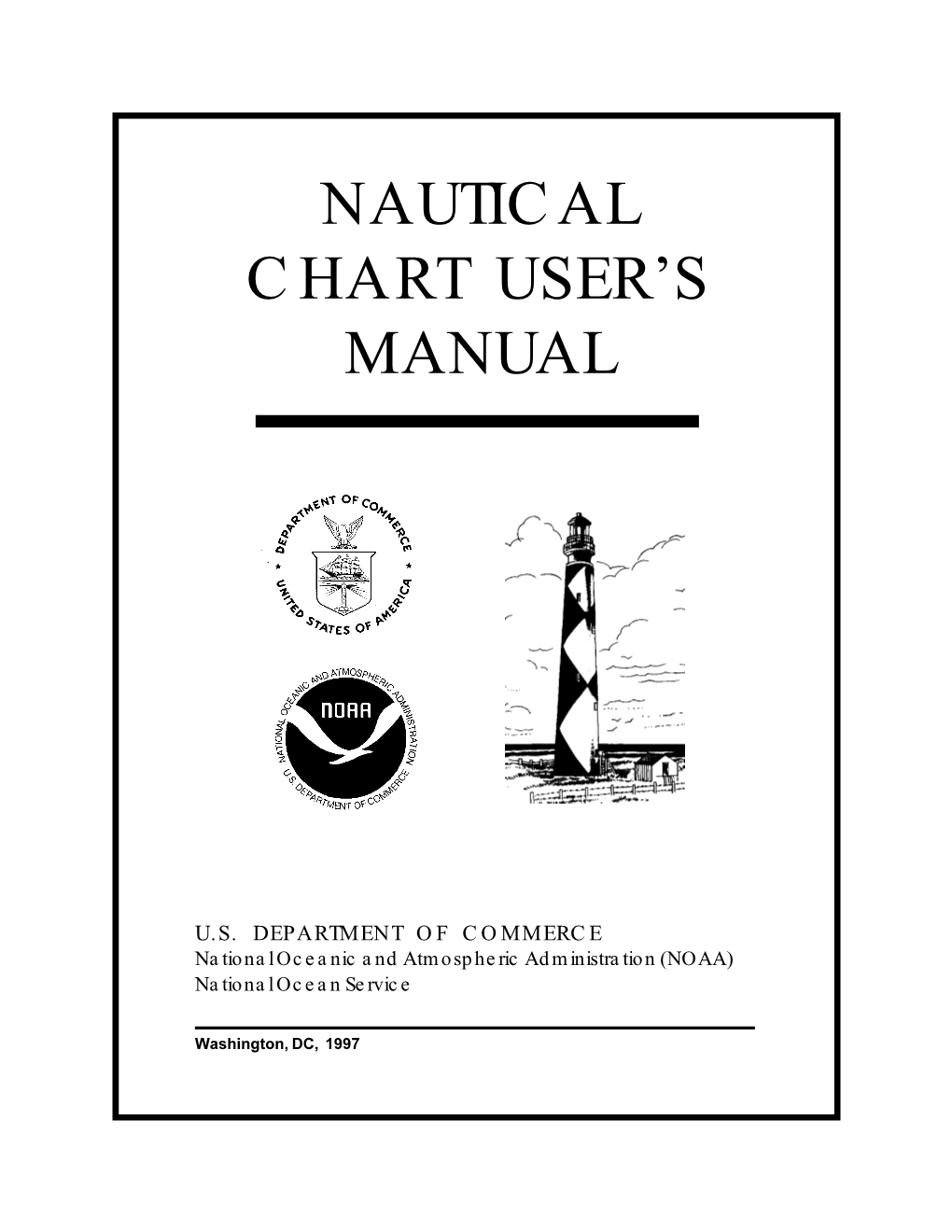 Nautical Chart User's Manual