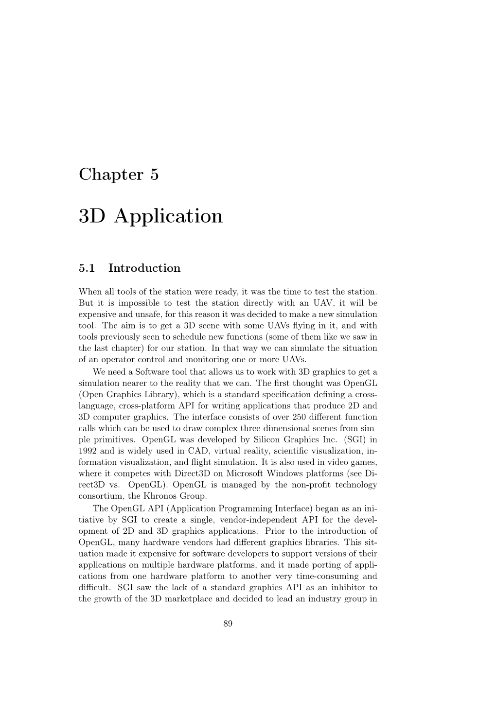 3D Application