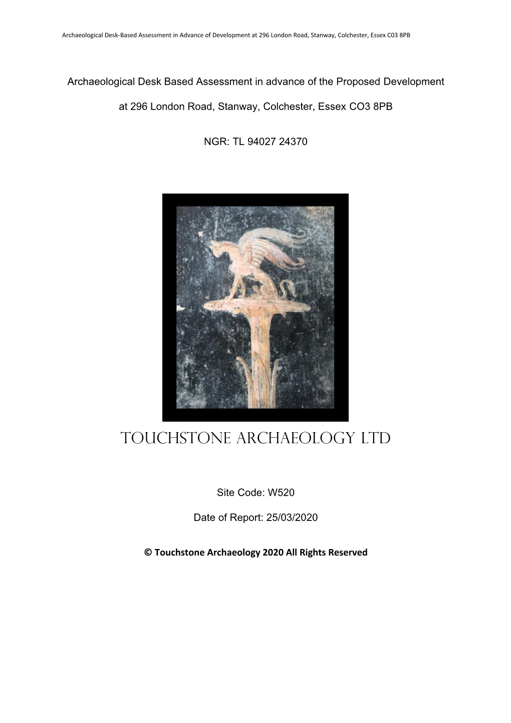 Touchstone Archaeology Ltd