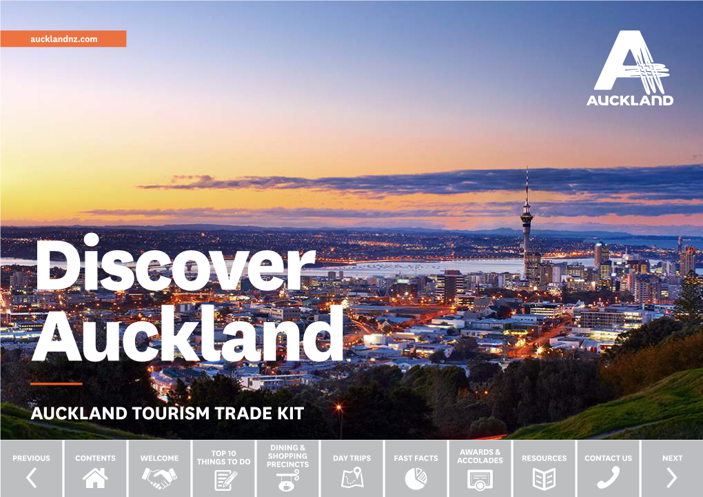 Auckland Tourism Trade Kit