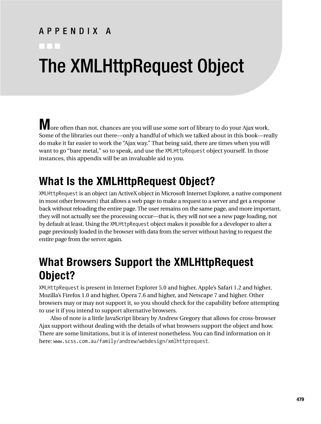 The Xmlhttprequest Object