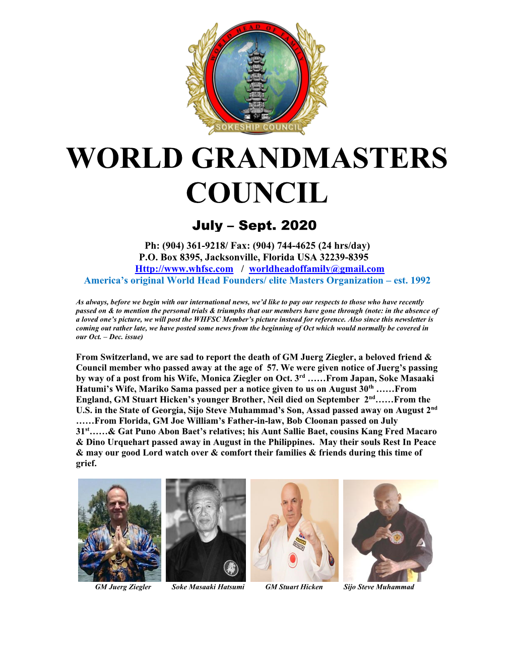 World Grandmasters Council