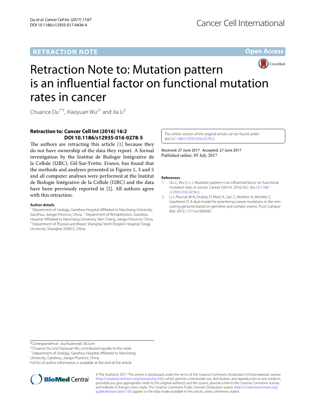 Mutation Pattern Is an Influential Factor on Functional Mutation Rates in Cancer