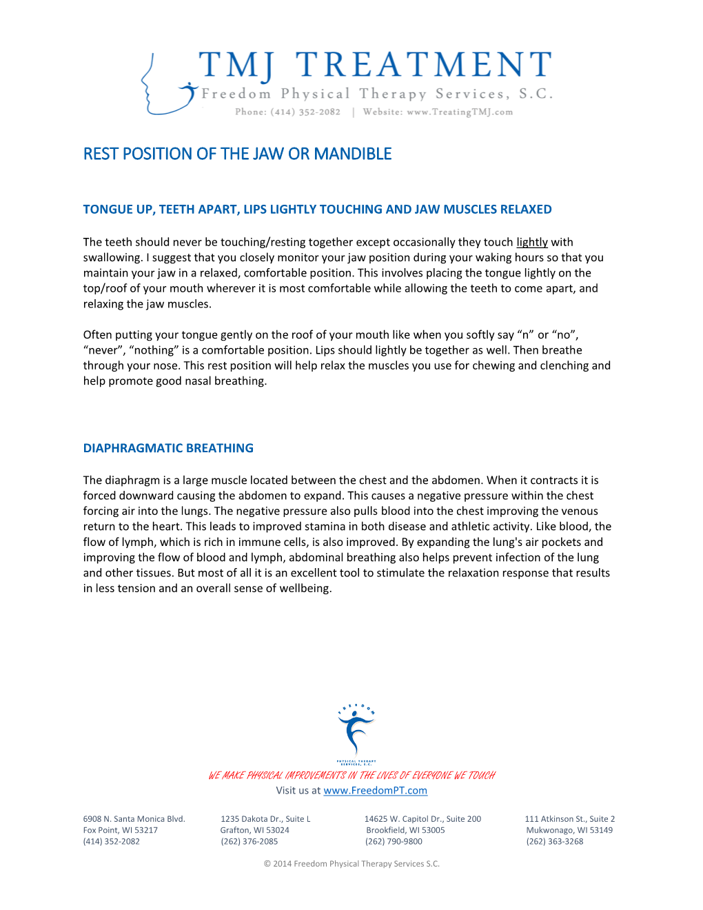 Exercises for TMJ | Rest Position of the Jaw Or Mandible