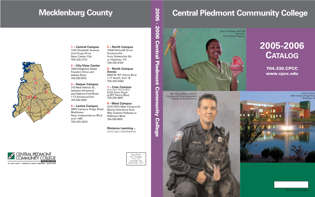 Mecklenburg County Central Piedmont Community College