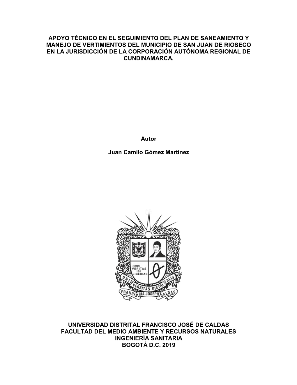 Apoyo Técnico En El Seguimiento Del Plan De Saneamiento Y