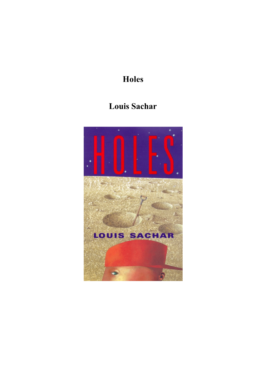 Holes Louis Sachar