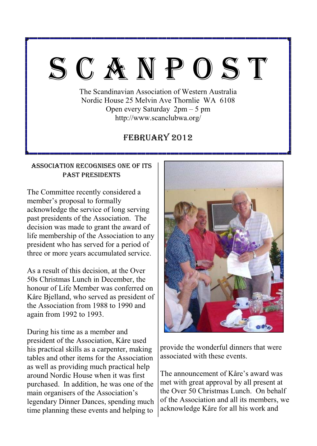 Scanpost February 2012