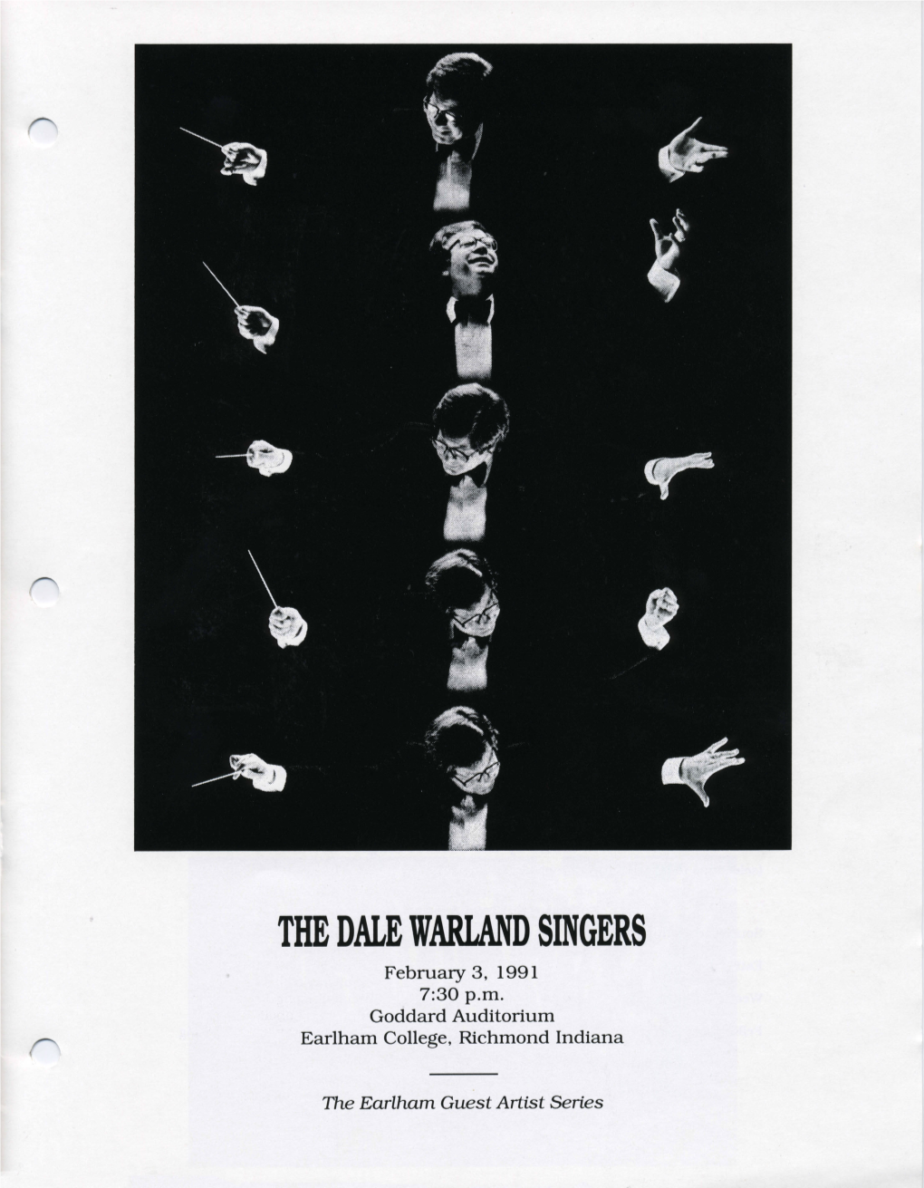 The Dale Warland Singers, February 3, 1991