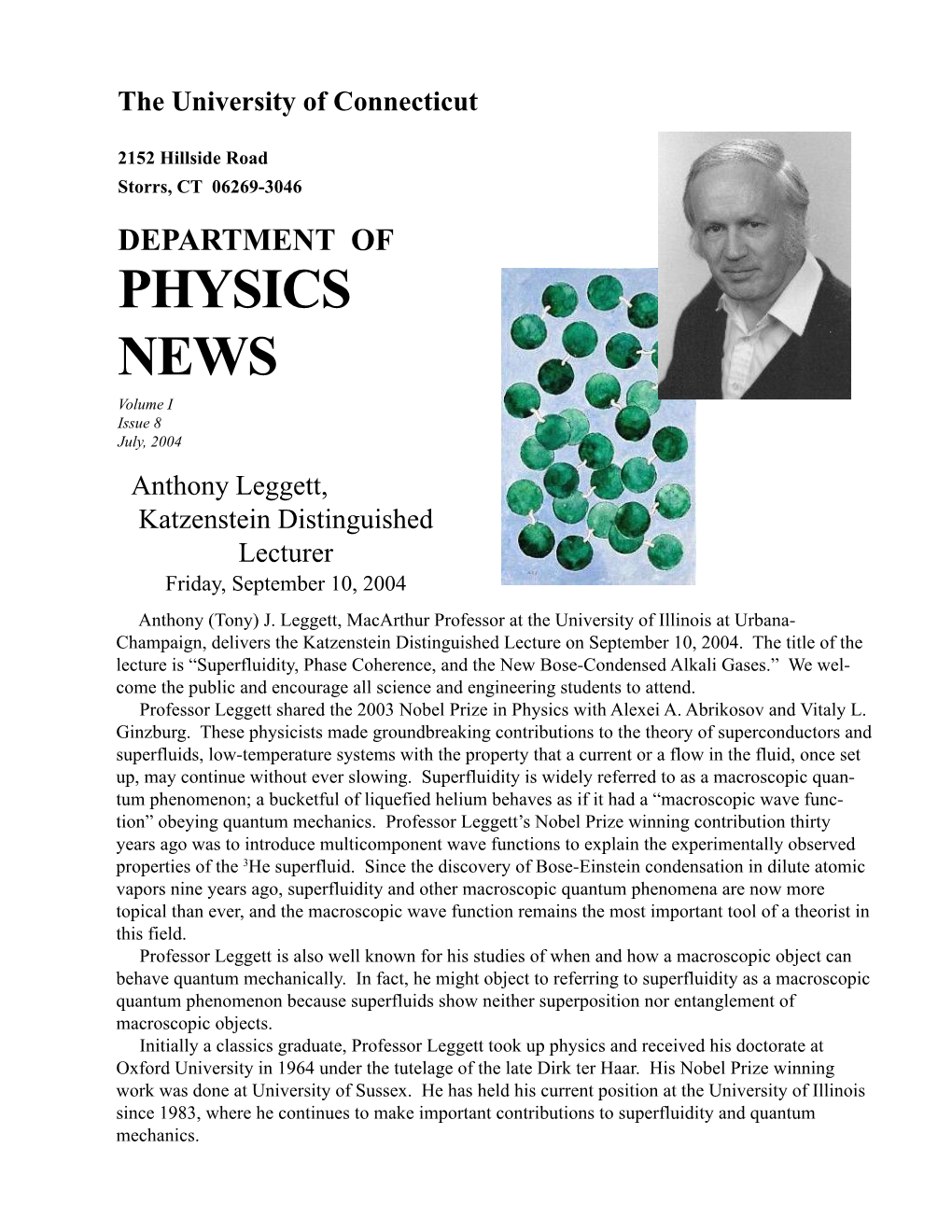 Physics Newsletter 2004.Pdf