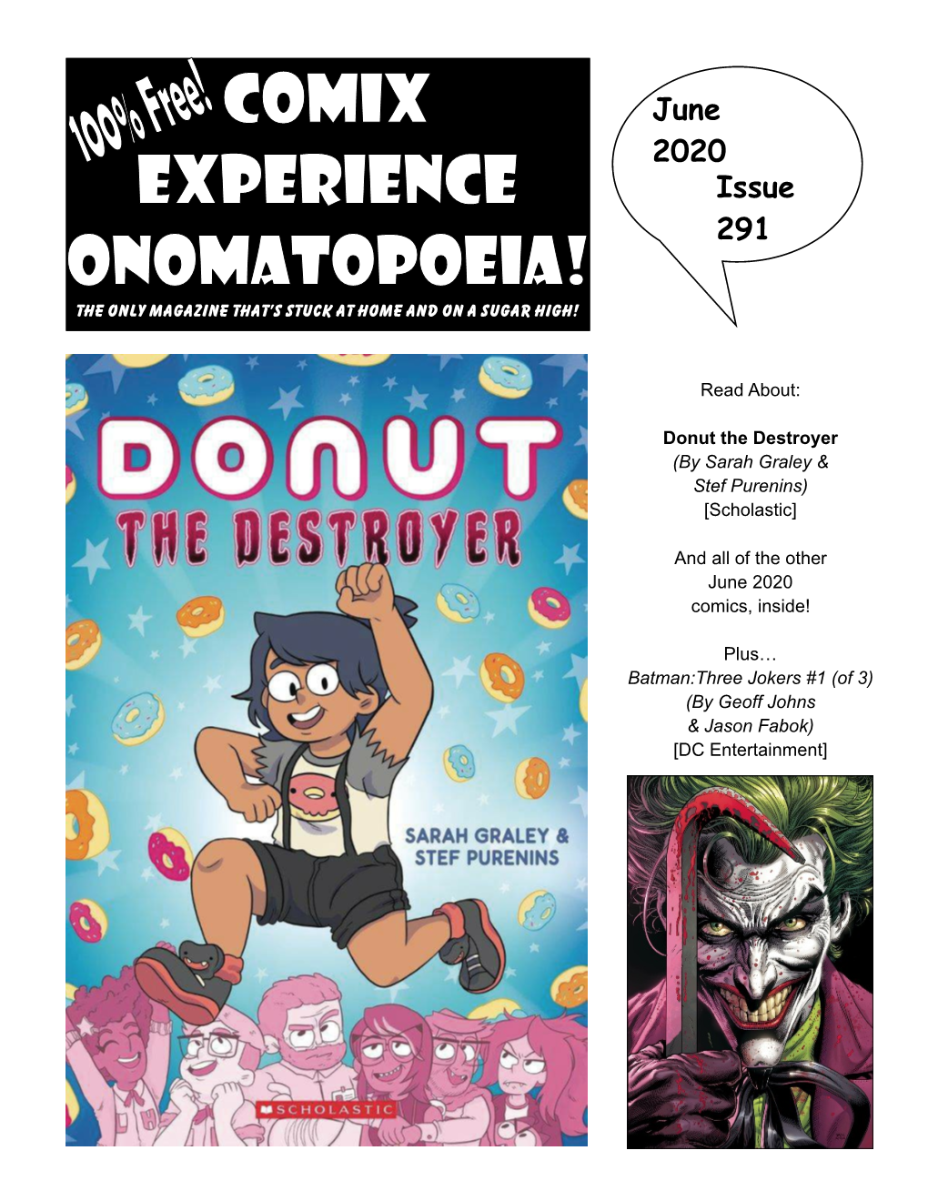 Comix Experience Onomatopoeia #291